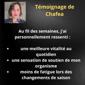 témoignage Chafea