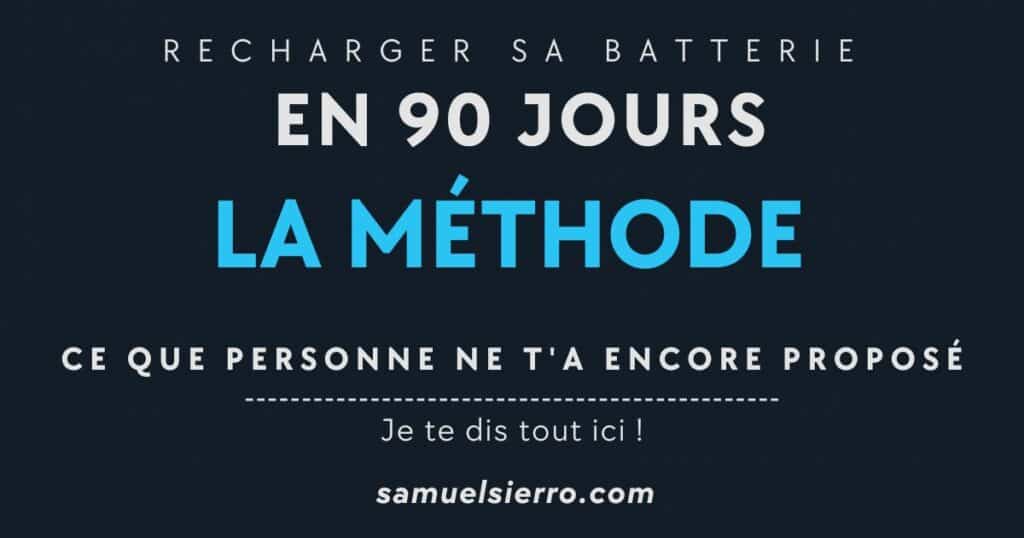 recharger son énergie naturellement 0