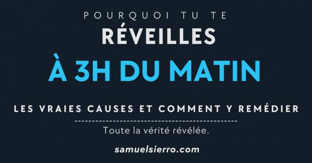 se réveiller à 3h du matin 0