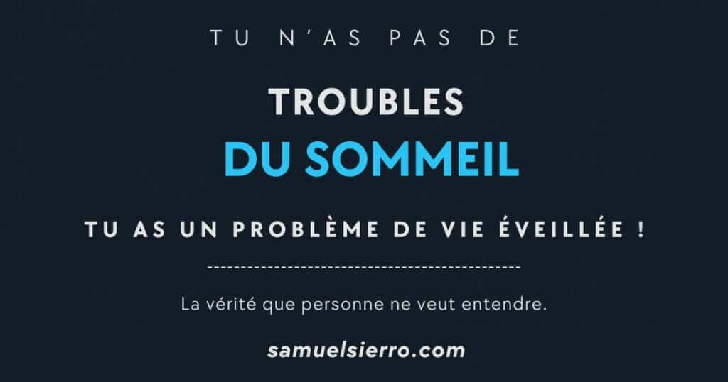 troubles du sommeil 0